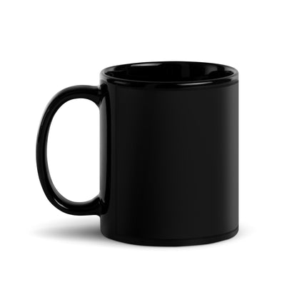 Moon Poker Black Glossy Coffee Mug